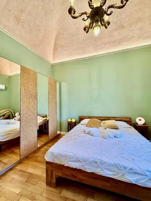 Letto o letti in una camera di Sicily Wanderloft Luxury Retreat