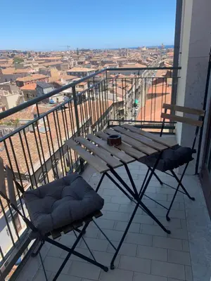 Balcone o terrazza di Penthouse Garibaldi
