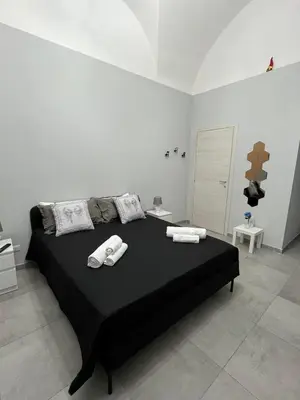 Letto o letti in una camera di Casa vacanze I 4 diamanti room 1