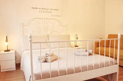 Letto o letti in una camera di La Casa dei Mori