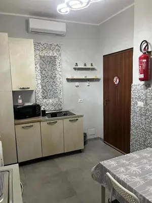 Cucina o angolo cottura di casa vacanza I 4 diamanti room 2