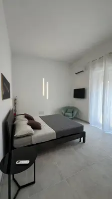 Letto o letti in una camera di Vico Ventitrè 1