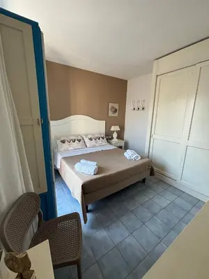 Letto o letti in una camera di Borgo Rio Favara Hideaway