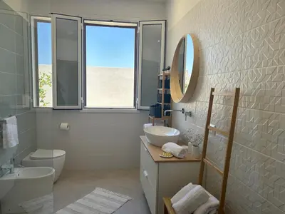 Bagno di Villa Sole near the sandy beach, parking & wifi