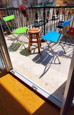 Balcone o terrazza di La Casa di Niña