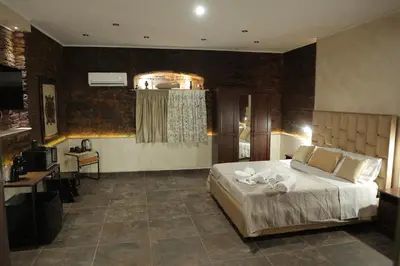 Letto o letti in una camera di Home di Giordy