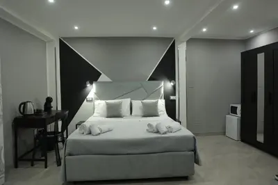 Letto o letti in una camera di Home di Giordy