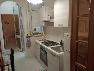 Cucina o angolo cottura di casa del corso