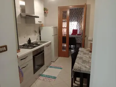 Cucina o angolo cottura di casa del corso