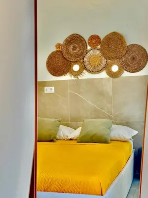 Letto o letti in una camera di Vittoria Apart