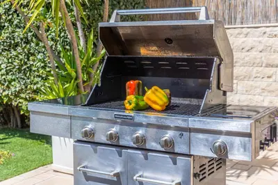 Attrezzature per barbecue disponibili per gli ospiti della villa