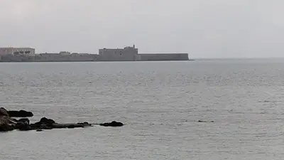 Paesaggio naturale nelle vicinanze della villa