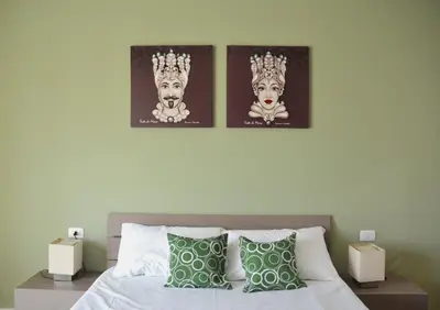 Letto o letti in una camera di Neapolis Apartament