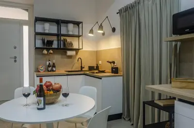 Cucina o angolo cottura di Marinusa home luxury - air conditioned - wi-fi