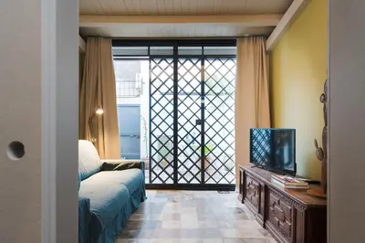 TV o dispositivi per l'intrattenimento presso Ca Botanica Charming House Noto Sicily