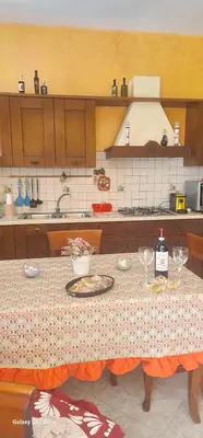 Cucina o angolo cottura di Villa zefiro