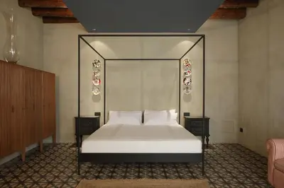 Letto o letti in una camera di Amore Mio Suite - Ortigia Holidays