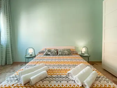 Letto o letti in una camera di MaGiGa