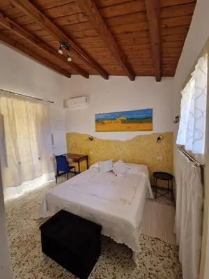 Letto o letti in una camera di La casa di Paolina