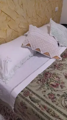 Letto o letti in una camera di La casa di Paolina