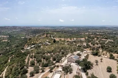 Paesaggio naturale nelle vicinanze dell'agriturismo