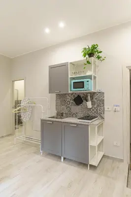 Cucina o angolo cottura di Al Palazzetto - La Norma