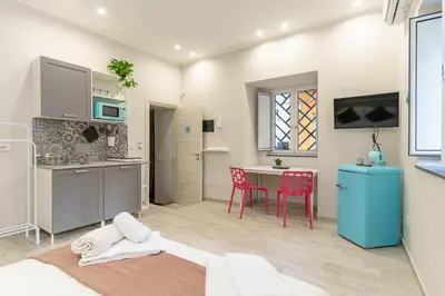 Cucina o angolo cottura di Al Palazzetto - La Norma