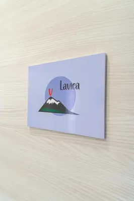 Planimetria di Al Palazzetto - Lavica