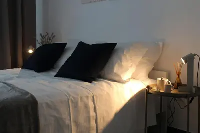 Letto o letti in una camera di Casa Niuccia Ortigia vista mare