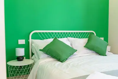Letto o letti in una camera di Al Palazzetto - I Pupi