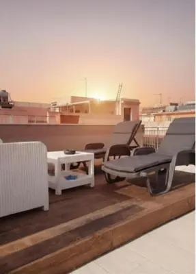 Area soggiorno di Grace Home