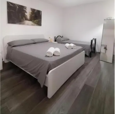 Letto o letti in una camera di Grace Home