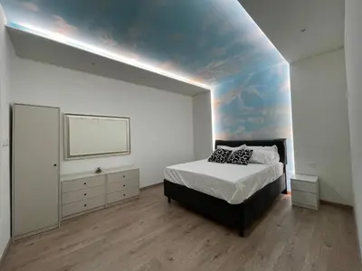 Letto o letti in una camera di Domus Ganata
