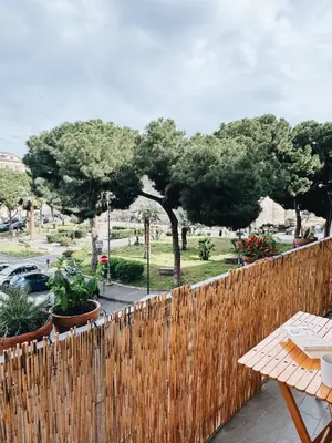 Giardino di Charme Siciliano nel centro storico di Catania a Casa Ciuciù