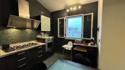 Cucina o angolo cottura di Moonlight house a 50 mt dal mare Noto Marina