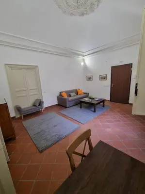 Area soggiorno di palazzo mannino apartments