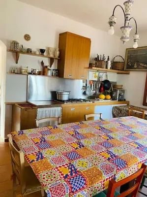 Cucina o angolo cottura di Villa Lunè