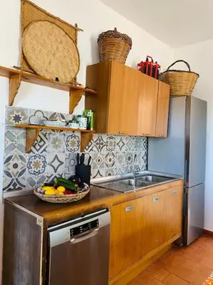 Cucina o angolo cottura di Villa Lunè