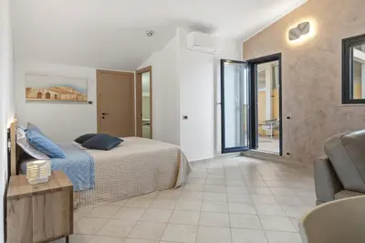 Letto o letti in una camera di Case Vacanze Celeste