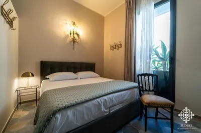 Letto o letti in una camera di Arte Barocco - Panoramic Home in City Center