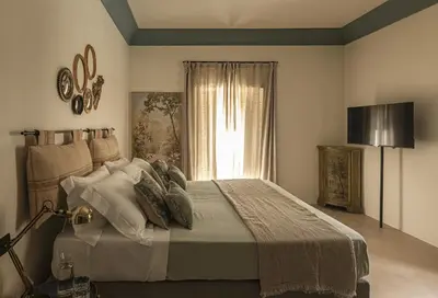 Letto o letti in una camera di Dimora Santagatha