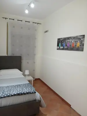 Letto o letti in una camera di Appartamento Fortino House