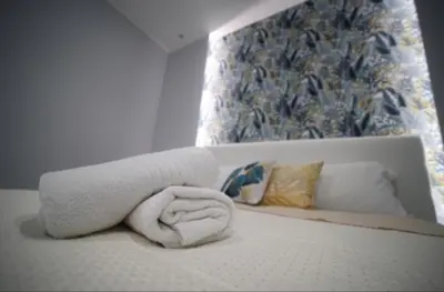 Letto o letti in una camera di La casa di Penelope