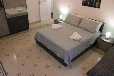 Letto o letti in una camera di Agata Verde
