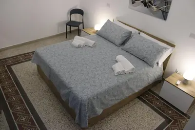 Letto o letti in una camera di Agata Verde