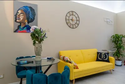 Area soggiorno di Bellini luxury suite