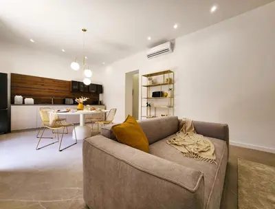 Area soggiorno di Matteotti Royale Apartments