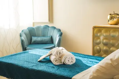 Letto o letti in una camera di Apollo & Artemide Suite