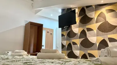 Letto o letti in una camera di Kyansa Sicily a Pachino
