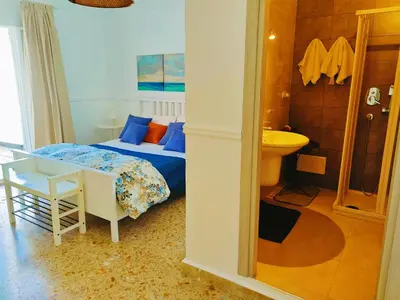 Letto o letti in una camera di Attico di Zoe